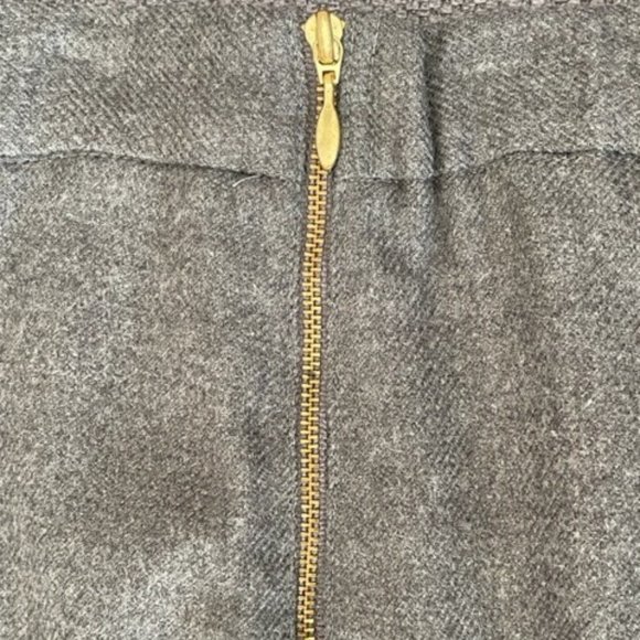 GallardaGalante DRESSY GREY CULOTTE PANTS/SKIRT High Waist, MID-CALF LENGTH   XS - Picture 7 of 15